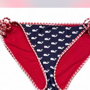 Vineyard Vines Whale Print Bikini Bottom ONLY